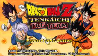 Game Dragon Ball Z: Tenkaichi Tag Team (PlayStation Portable - psp)