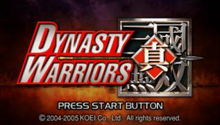 Game Dynasty Warriors (PlayStation Portable - psp)