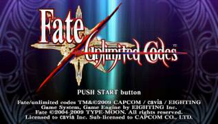 Game Fate/Unlimited Codes (PlayStation Portable - psp)