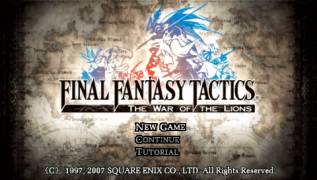 Game Final Fantasy Tactics: The War of the Lions (PlayStation Portable - psp)