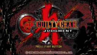 Game Guilty Gear Judgment (PlayStation Portable - psp)