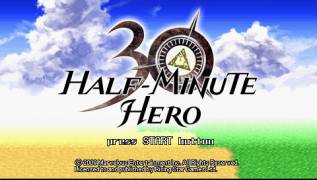 Game Half-Minute Hero (PlayStation Portable - psp)