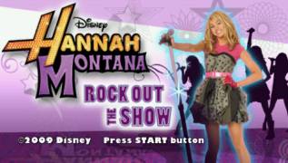 Game Hannah Montana: Rock Out the Show (PlayStation Portable - psp)