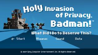 Game Holy Invasion Of Privacy, Badman! What Did I Do To Deserve This? (PlayStation Portable - psp)