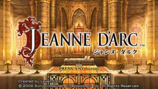 Game cover Jeanne d ( - psp)