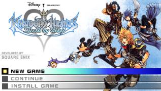 Game cover Kingdom Hearts Birth by Sleep ( - psp)
