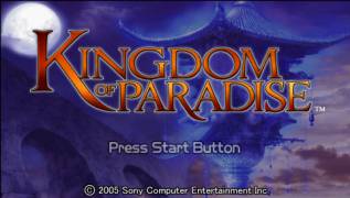 Game Kingdom of Paradise (PlayStation Portable - psp)