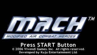 Game cover M.A.C.H. Modified Air Combat Heroes ( - psp)