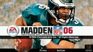 Game cover Madden NFL 06 ( - psp)