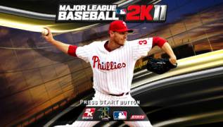 Game cover Major League Baseball 2K11 ( - psp)