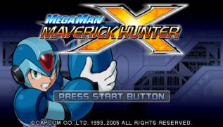 Game Mega Man Maverick Hunter X (PlayStation Portable - psp)
