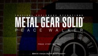 Game Metal Gear Solid: Peace Walker (PlayStation Portable - psp)