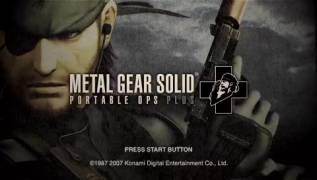 Game Metal Gear Solid: Portable Ops Plus (PlayStation Portable - psp)