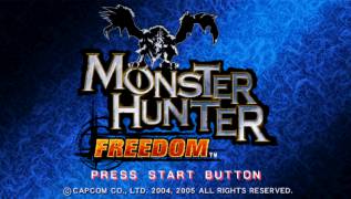 Game Monster Hunter Freedom (PlayStation Portable - psp)