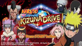 Game cover Naruto Shippuden - Kizuna Drive ( - psp)