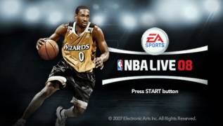 Game NBA Live 08 (PlayStation Portable - psp)