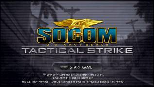 Game SOCOM: U.S. Navy SEALs Tactical Strike (PlayStation Portable - psp)