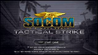 The game SOCOM: U.S. Navy SEALs Tactical Strike - PlayStation Portable ...