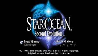 Game Star Ocean: Second Evolution (PlayStation Portable - psp)