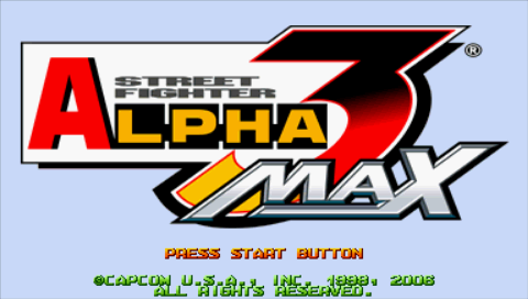 Game Street Fighter Alpha 3 Max (PlayStation Portable - psp)