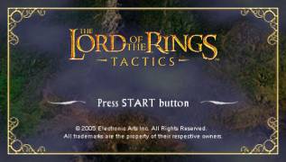 Game The Lord of the Rings: Tactics (PlayStation Portable - psp)
