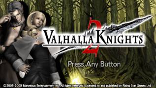 Game cover Valhalla Knights 2 ( - psp)