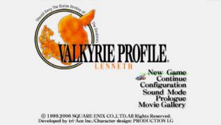 Game cover Valkyrie Profile: Lenneth ( - psp)