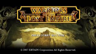 Game Warriors of the Lost Empire (PlayStation Portable - psp)