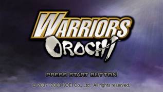 Game Warriors Orochi (PlayStation Portable - psp)