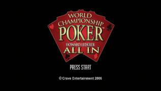 Game World Championship Poker: Featuring Howard Lederer  (PlayStation Portable - psp)