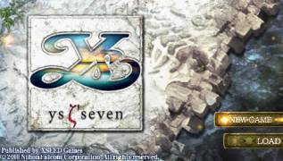 Game cover Ys Seven ( - psp)