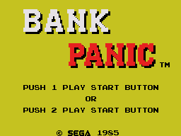 Game Bank Panic (SG-1000 - sg1000)