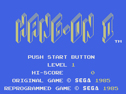 Game Hang-On II (SG-1000 - sg1000)
