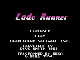 Game Lode Runner (SG-1000 - sg1000)