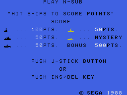 Game N-Sub (SG-1000 - sg1000)