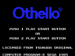Game Othello (SG-1000 - sg1000)