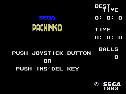 Game Pachinko (SG-1000 - sg1000)