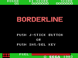 Game Borderline (SG-1000 - sg1000)
