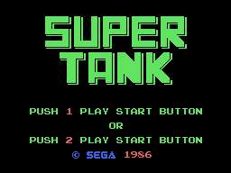 Game Super Tank (SG-1000 - sg1000)