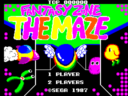 Game Fantasy Zone - The Maze (Sega Master System - sms)