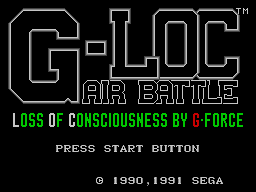 Game G-Loc Air Battle (Sega Master System - sms)