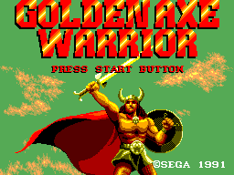 Game Golden Axe Warrior (Sega Master System - sms)