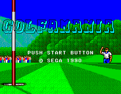 Game Golf Mania (Sega Master System - sms)
