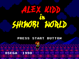 Game Alex Kidd in Shinobi World (Sega Master System - sms)