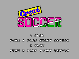 Game Great Soccer (Sega Master System - sms)