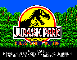 Game Jurassic Park (Sega Master System - sms)