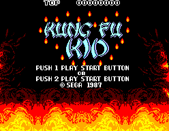 Game Kung Fu Kid (Sega Master System - sms)