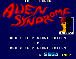 Game Alien Syndrome (Sega Master System - sms)