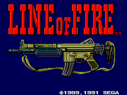 Game Line of Fire (Sega Master System - sms)