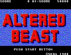 Game Altered Beast (Sega Master System - sms)